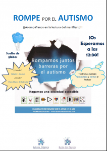 Día Mundial Autismo en Palencia 2017