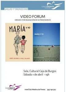 Cine Forum en Aranda de Duero y en Medina de Pomar, Día Mundial Autismo