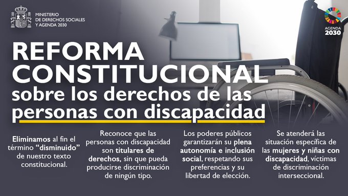 discapacidad Federación Autismo Castilla y León se suma al manifiesto del CERMI que exige a todos los partidos que se sumen al consenso para la renovación del artículo 49 de la Constitución